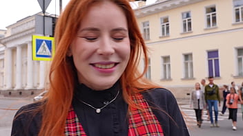 Vlogger Gets A Bj In Hallway From Hot Chick With Big Tits And Fucks Her At Home