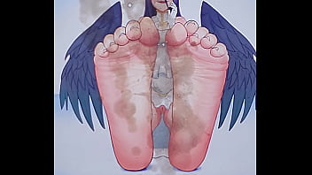 Albedo' Feet Cum Tribute 2