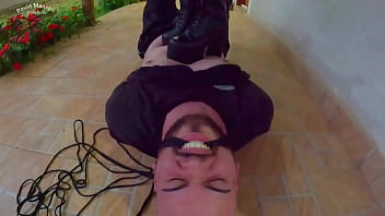 Shoes Trampling With Pony Play