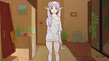 Frieren Got Trapped In Sticky Cum And Was Fucked In The Ass! Stark,fern Hentai, Cartoon, Parody !