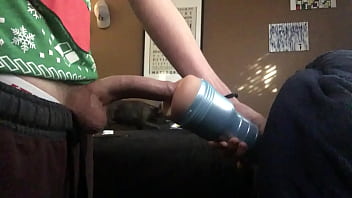 Fleshlight Fucking - toys, solo, uncut, big-cock, big-dick, fleshlight, gay-sex, gay-solo - Video 227906