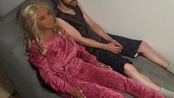 Horny Step Dolls (part 3/4) - Mom Home Early _ Caught Fucking During Movie