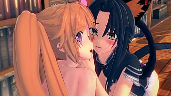Kuroka _ Irina Lesbian Sex | Hs Dxd Ntr Madness 6 | Full _ Pov On Sheer _ Ptrn: Fantasyking3