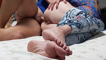 Stepmom Mature Milf Share Bed With Stepson And Agree To Fuck Her Big Juicy Ass - Anal Creampie