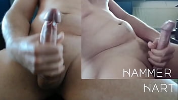 Wanking In Multiple Views With Cumshot