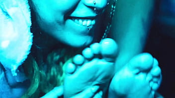Tickling Feet And Pussy Play With Lesbian Friend