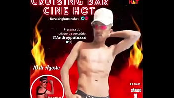 _ hoje o grande dia CRUISING BAR CINE HOTDia 10 de agosto Sábado Horário: 18hrValor da entrada: R$: 20 reaisAV: Sã...