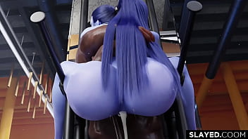 Entrenamiento Con Widowmaker [overwatch Hentai 3d]