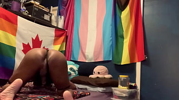 Ashlye In Sexy Black Cat Outfit