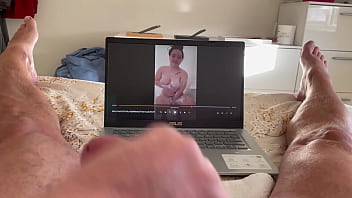 Cum Tribute For An Online Friend With Role Play