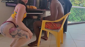 Resolvi Testa O Marcio Baiano Rebolando Minha Raba Na Cara Dele E A Rea__o Dele Nao Foi Diferente Mim Fudeu Todinha Ate Molhar Tudinho Minha Buceta