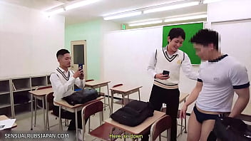 Japanese Students Have Threesome Sex