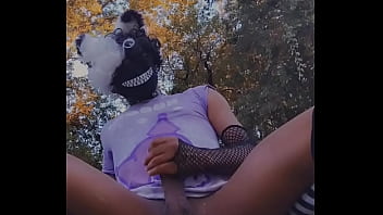 Solo Femboy Jerk Off In Public