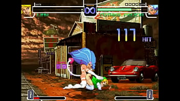 [mugen] 18 Link Vs Futa Felicia Sexy Combo Reverse
