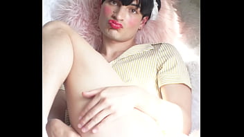 Femboy Quinn Tanner Rubbing Asshole In Hot House Maid Fit