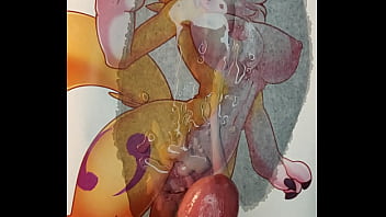 Sunglasses Renamon Furry Tribute (double)