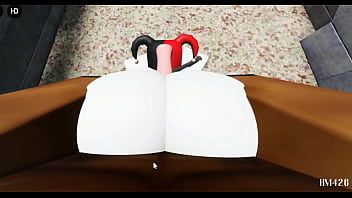 Clown Slut Rides Her Stud