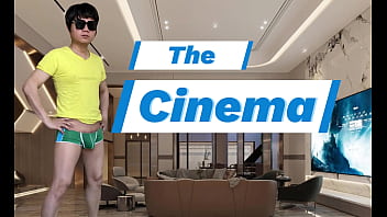 A Musculine Guy Wanders Around The City Where He Found Out A Secret Cinema Where He Got His Surprise Group Sex With Strangers