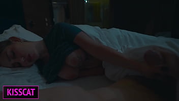 Step Mom Fucks With Step Son Till Twice Cum In Shared Hotel Room With One Bed