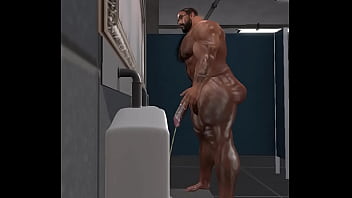 Spycam In Football Locker Room Catches Big Urschel Pissing