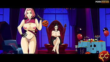 Naruto Halloween - Hentai-anime-halloween-naruto-parody-rule-34