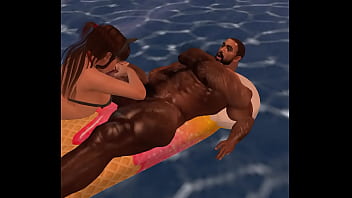 Asian Beach Babe Can_t Resist A Man As Handsome As John Urschel