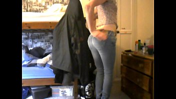 Teen Crossdresser In Tight Jeans