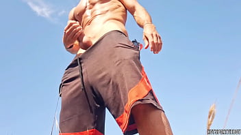 I_m So Perverted I Love Touching My Dick Everywhere - Risky Jerking Off On The Beach