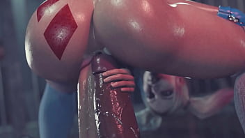 Harley Quinn' Cunt Stretched Like A Bucket | Joker Won_t Be Happy - 3d Animation