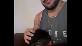 Mamando Dotado Enquanto Ele Joga Video Game Part2