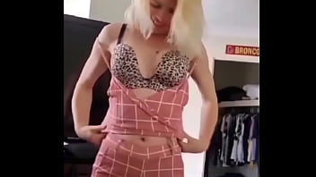 My Sexy Blonde Wife Doing A Striptease Version 2