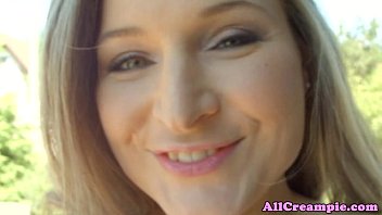 Creampie Loving Babe Teasing Her Pussy