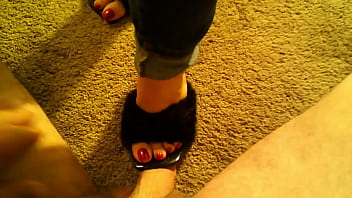 A Fan Just Bought Me Some New Shoes, I Sent Him A 10 Minute Video Of Me Ballbusting!