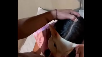 Blue Eyes Latina Loves Having Cock In Her Mouth