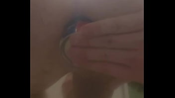 Shoving a 355ML Can up my ass