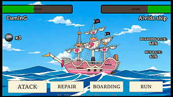 Lusty Buccaneers [ Parody Hentai Game ] Ep.4 Creampie Alvida' Pirate Pussy !