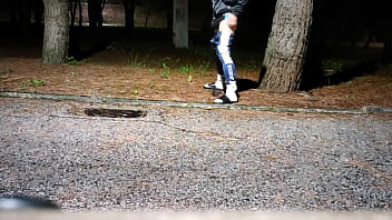 Jerking In The Rain - jerking, rain, trackies, speedos - Video 198061