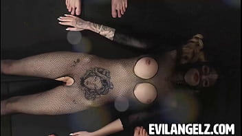 Fishnet Fantasy: Sladyen, Erik, And Tommy' Wild Encounter