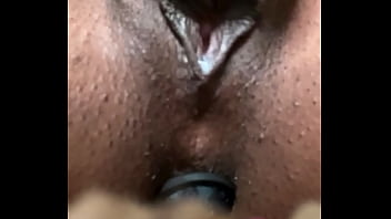 Pinky Edging Her Meaty Ebony Pussy Until She Can_t Take It Anymore