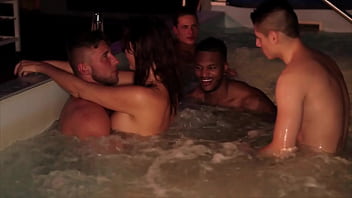 Helga' Gang Bang 6 Part Double Anal And Vaginal Penetration In Swimming Pool