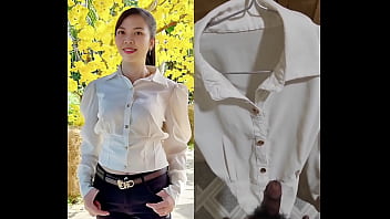 Bắn tinh trùng l_n áo đĩ d_m