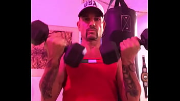 Working Out Bicep Curls Maxxx Loadz Loves To Workout _ Loves To Fuck