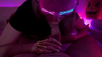 Halloween Bunny Spooky Blowjob