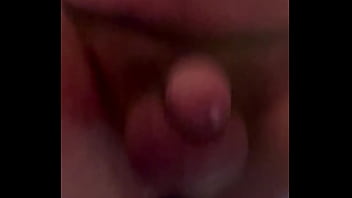 Huge Stuck Dildo Makes Me Leak Cum