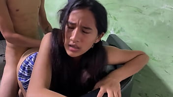 El Maestro Personalizado Termina Clavando Su Verga En Mi Co_o Fuertemente Para Aprobar El Curso