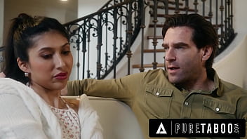 Pure Taboo Cunning Delivery Guy Becomes Petite Penelope Woods' Stepfather For Her Virginity