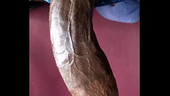 Big Black Thick Curved Dick