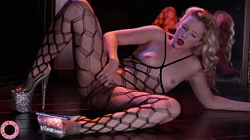 Busty Samantha Rone In Body Stocking Fishnets Plays With Herself! - Sexy-pornstar-ass-milf-solo-lingerie-new-big-tits-big-butt-big-booty-wet-pussy-natural-ti