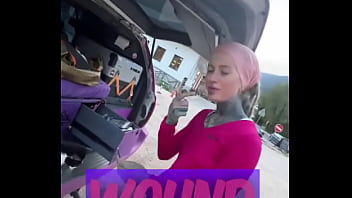 A Cat Was Waiting For Us On Our Car, We Don_t Know Who She Is, But She' Cute ?what Would You Name Her?#straycat ...