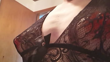 Puffy Nipples Breast Forms Shaking